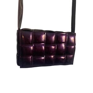 Padded Casette Bag - Iridescent Purple
